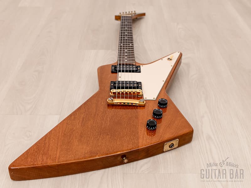 2001 Gibson Explorer '76 all black ebony – Yeahman's Vintage
