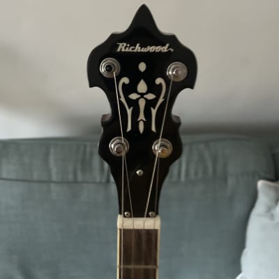 Richwood Master Series Open Back 5-String Folk Banjo RMB-405. Gig bag included image 4