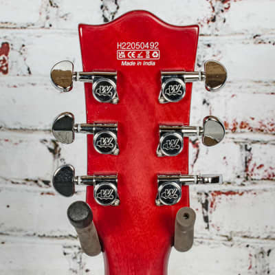 Fret King Eclat Standard Electric Guitar, Red x0492 (USED) image 7