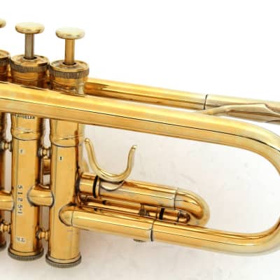 CALICCHIO Trumpet 1S-2 ML GP Gold plated finish [SN 5125 1] | Reverb