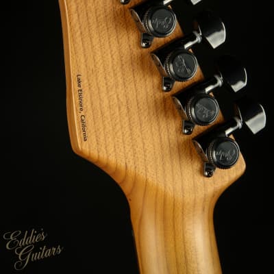 Suhr Eddie's Guitars Exclusive Roasted Classic JM Mastery - Magenta Sparkle image 8