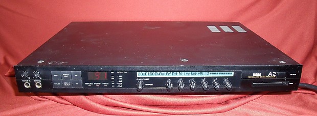 ギター KORG A2 KORG A2 Multi Effector Guitar Effects Signal Processor Used