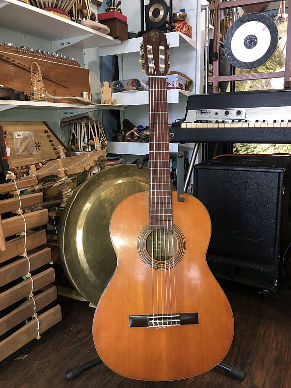 Yamaha G50A Vintage Nippon Gakki Classical Acoustic Guitar Reverb