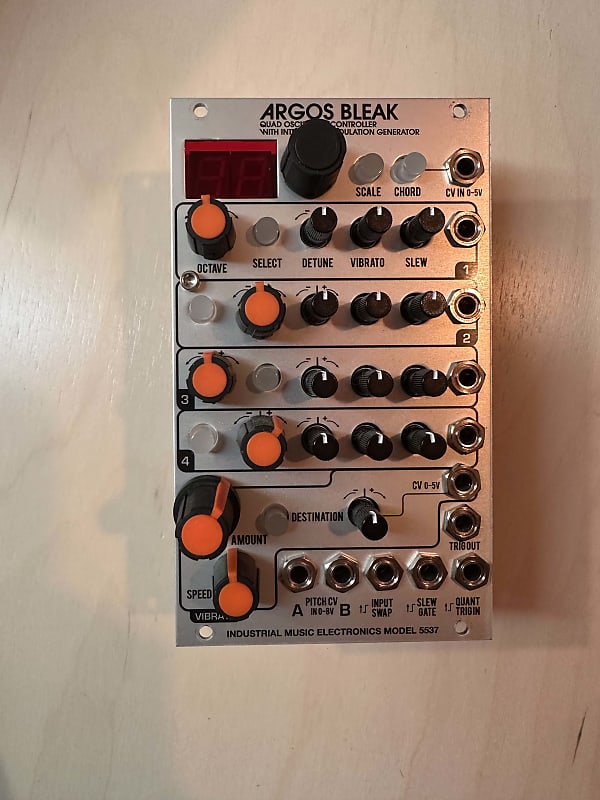 Harvestman Argos Bleak Eurorack IME industrial music electronics image 1