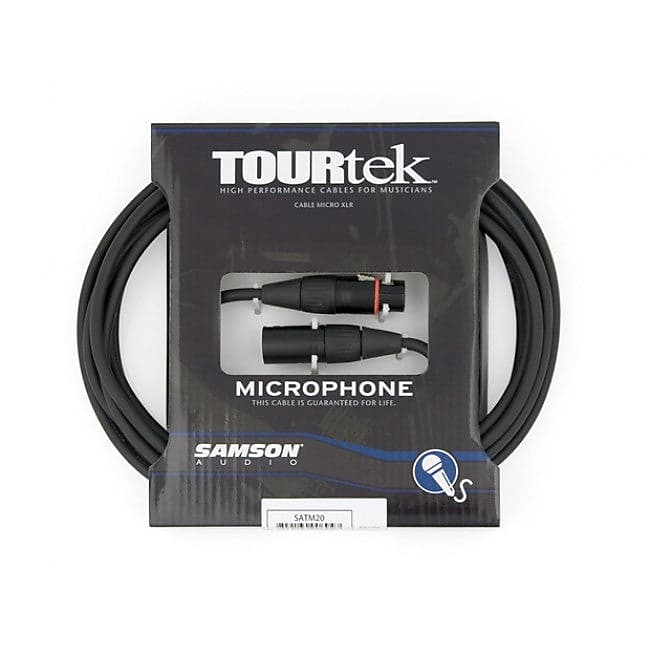 TourTek TM20 20ft Xlr to Xlr Microphone Cable 6.10m TM-20 image 1