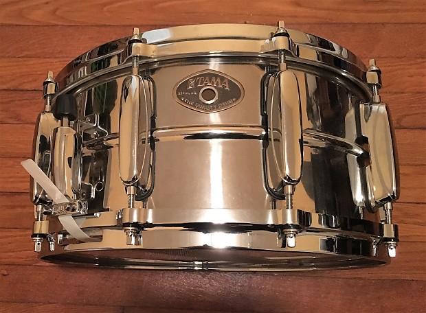 TAMA ピッコロスネア 貴重 日本製 TAMA Brass Shell Piccolo Snare Pearl steel shell