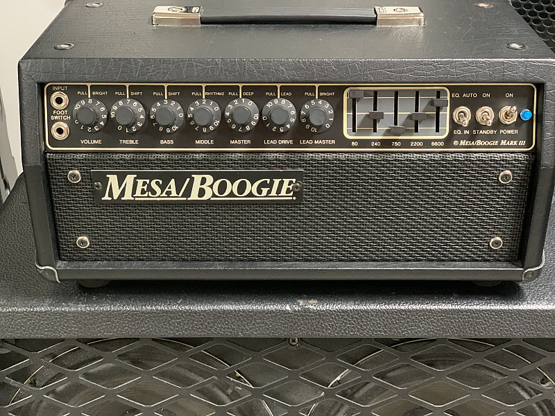 Mesa Boogie Mark III Red Stripe Short Head | Reverb