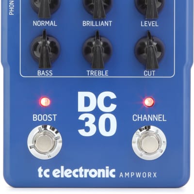 Reverb.com listing, price, conditions, and images for tc-electronic-ampworx-dc30-preamp-pedal
