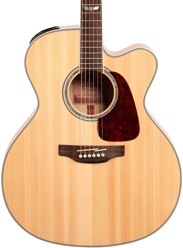 Takamine GJ72CENAT Jumbo Acoustic-Electric Guitar - Natural image 1