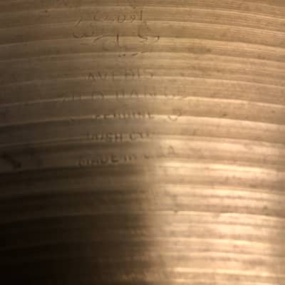 Zildjian Vintage Cymbal Pack (20" Ride,18" Crash, & 14" Hi Hats) 70s image 22