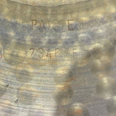David Garibaldi's Tower of Power, Paiste 18" Rude Series Crash/Ride Cymbal, 1650g 1982 image 8