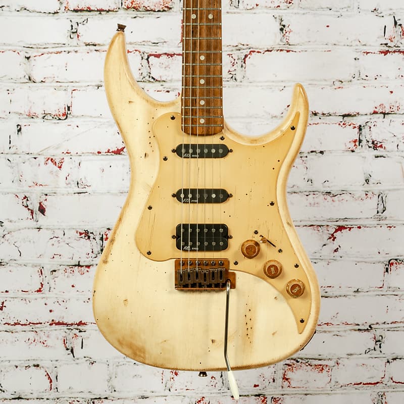 AXL Guitars - Badwater - Relic Finish Double-Cut Electric AXL Guitars - Badwater - Relic Finish Double-Cut Electric