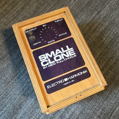 90s Electro Harmonix Small Clone Chorus (MN3007, Wooden Box) | Reverb
