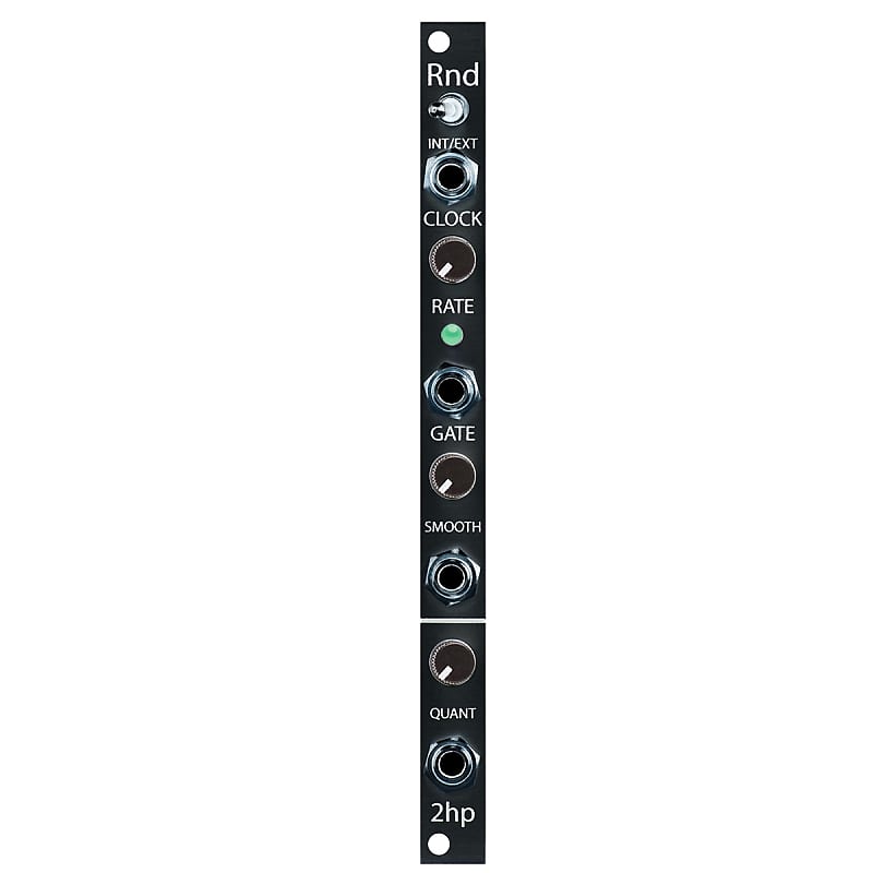 2hp Rnd V2 Eurorack Random Voltage Generator Module (Black) Reverb