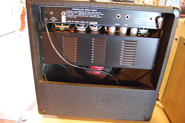 Pignose G60VR Tube amp Vintage Acoustic 4×12 CAB - musical instruments - by  owner - sale - craigslist