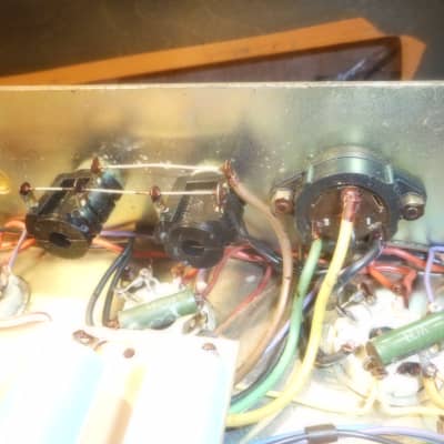 Marshall Amplifier Head Super Bass 100 1971 - Orange image 23