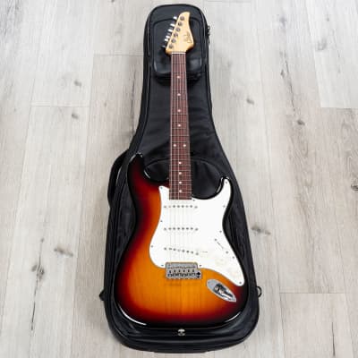 Suhr Classic S SSS Guitar, Rosewood Fingerboard, 3-Tone Sunburst image 21