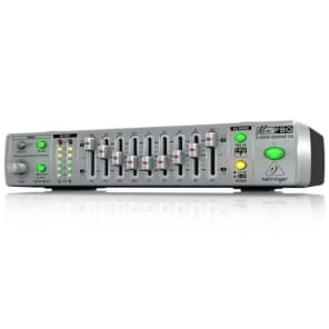 Behringer MINIFBQ FBQ800 Compact 9-Band Graphic Equalizer with Feedback Detection