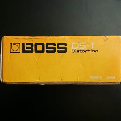 Boxed, 1983 Made in Japan - Boss DS-1 Distortion (Black Label) MIJ 1982 - 1988 - Orange image 10