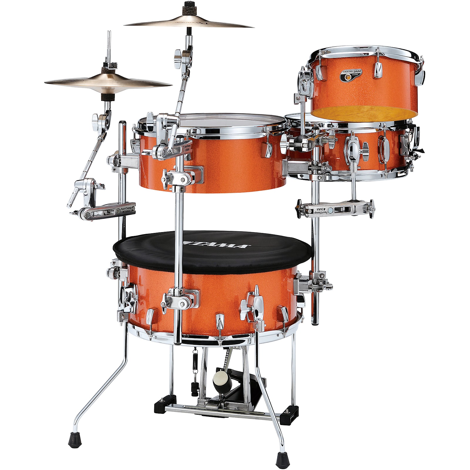 Tama CJB46 Cocktail Jam Portable 4pc Drum Set | Reverb