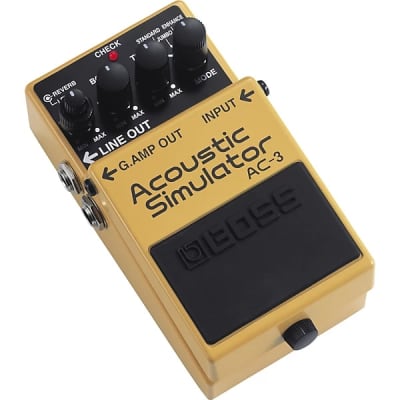 Boss AC-3 Acoustic Simulator Pedal | Reverb