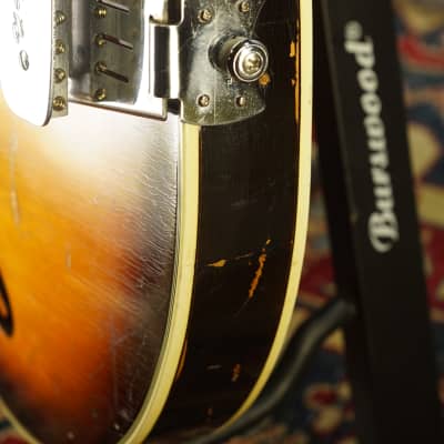 Hopf Galaxie 1960s - Sunburst Semi-Hollow Body Guitar image 19