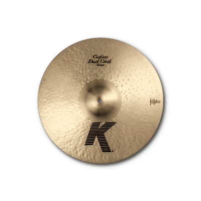 Zildjian 18 Inch K Custom Dark Crash Cymbal K0953 642388110973 image 2