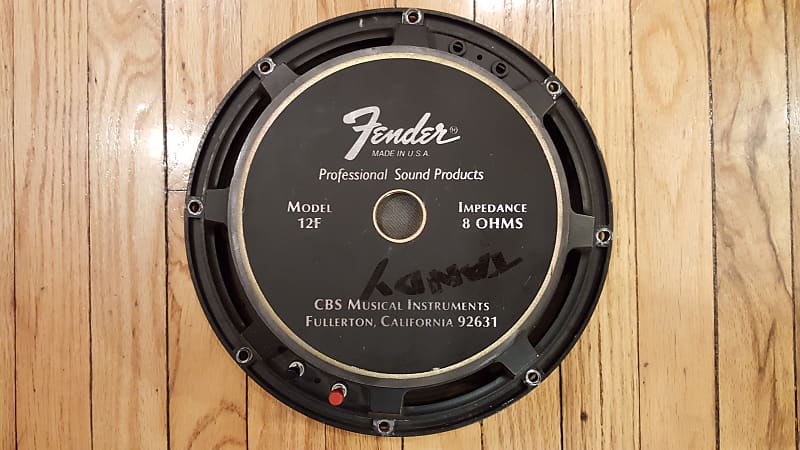 値引】激レアFender12F Vintage ElectroVoice 12L 値引】激レアFender12F Vintage ElectroVoice 12L 激レア