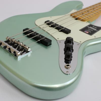 Fender American Professional II Jazz Bass, Mystic Surf Green image 4