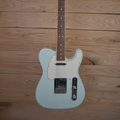 Fender Limited Edition American Standard Telecaster Channel Bound Neck 2016 - Sonic Blue for sale