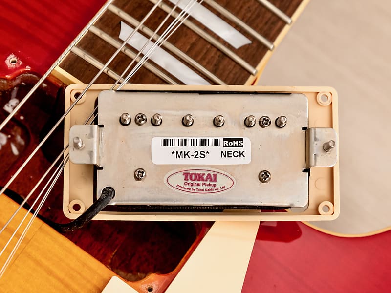 Tokai Heritage Series Love Rock TLS-1 Cherry Sunburst w/ Zebra Bobbin MK2  Humbuckers, Japan | Reverb UK