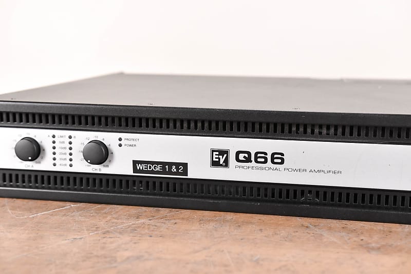 【ジャンク】electro voice エレクトロボイスQ66-Ⅱ パワーアンプ Electro Voice Q66 Q Series 2-Channel Power Amplifier 600
