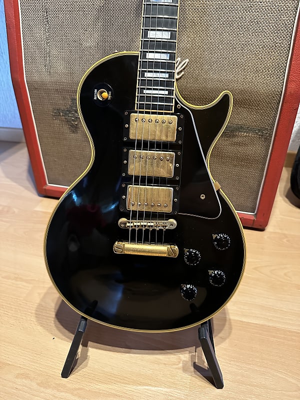Gibson Les Paul Custom Black Beauty 35th Reverb Australia