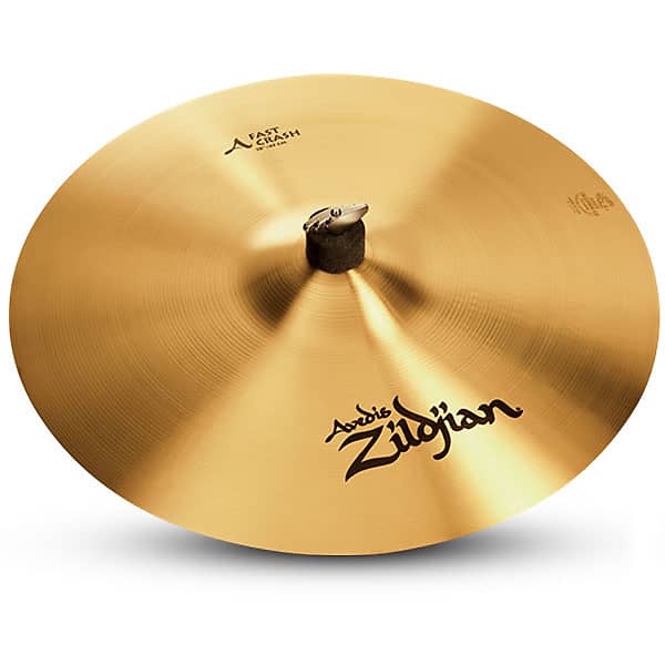 Zildjian A0268 18" A Series Fast Crash Cast Bronze Drumset Cymbal with General Volume image 1