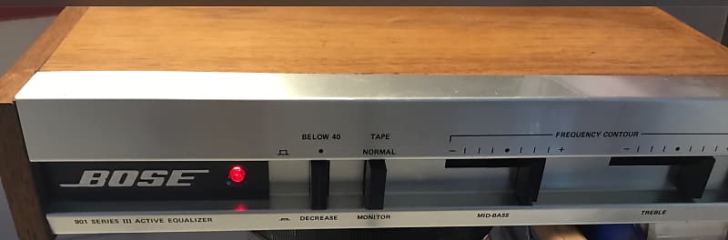 Bose 901 series iii/or works as iv Walnut  			