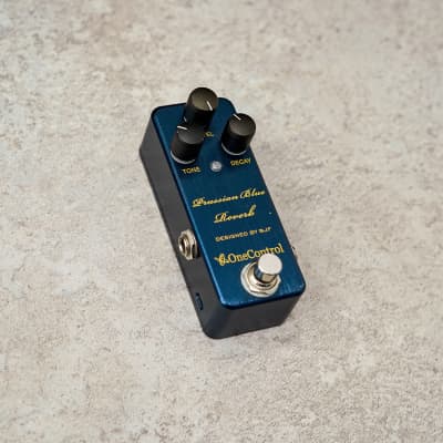 One Control BJF Series Prussian Blue Reverb Pedal image 3