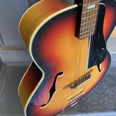 Kay  Jumbo Deluxe Archtop Guitar  17'' image 8