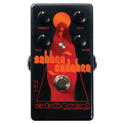 Sabbra Cadabra Catalinbread Treble Booster Guitar Effects Pedal image 1