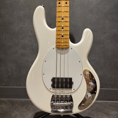 MUSICMAN Retro '70s StingRay Bass (White) for sale