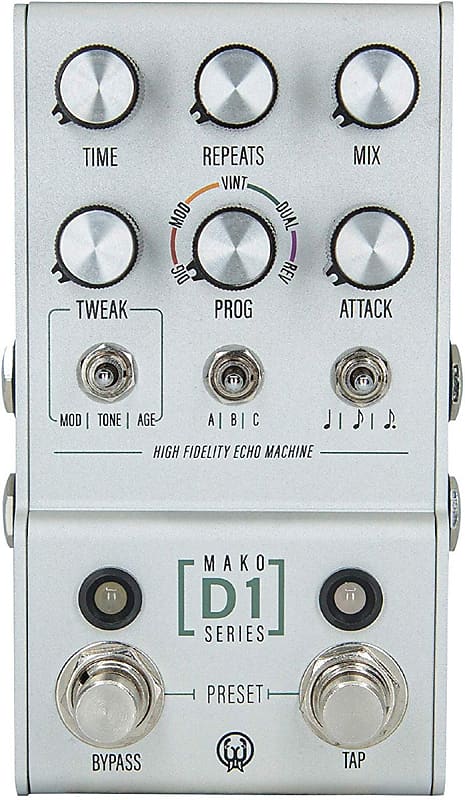Walrus Audio Mako Series D1 High-Fidelity Delay Pedal image 1