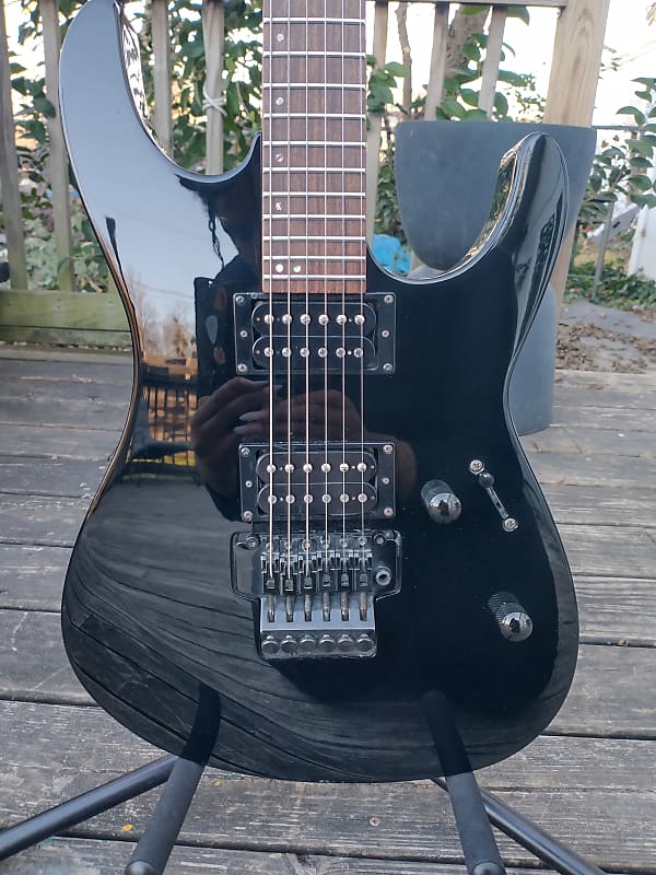ESP LTD M-155 2002 Black | Reverb