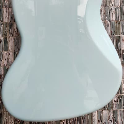 Fender Gold Foil Jazz Bass, Ebony Fingerboard, Sonic Blue image 4