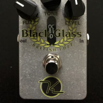 Reverb.com listing, price, conditions, and images for keeley-black-glass-british-fuzz