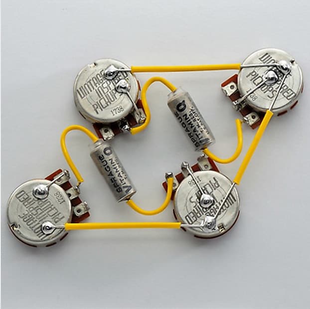 Les Paul ® Type Wiring Harness by JEL 550k Centralab Spec Reverb UK