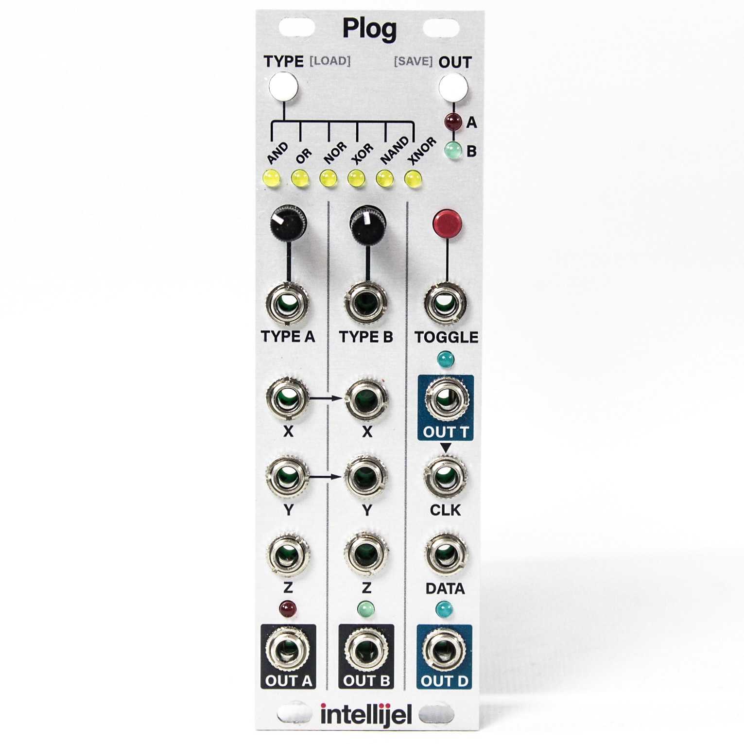 Intellijel Plog Voltage Controlled Logic and Tap Clock | Reverb