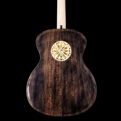 Turkowiak double-top GA acoustic guitar #524 - "Black Diamond" tier image 3