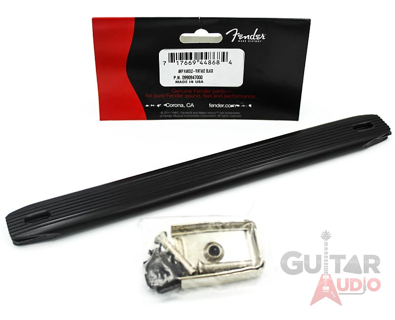 Genuine Fender Vintage Style Amplifier/Amp Handle - BLACK, 099-0947-000 image 1