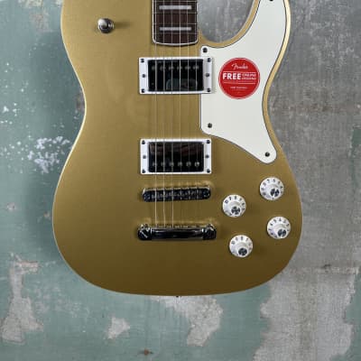 Mint Squier Paranormal Troublemaker Telecaster Deluxe - Aztec Gold image 2