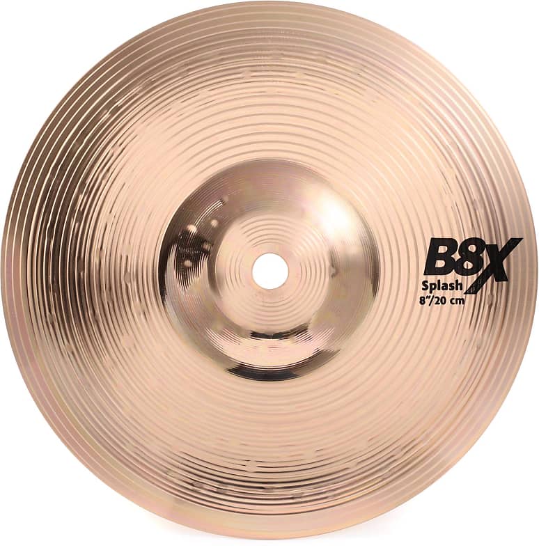 Sabian 8 inch B8X Splash Cymbal (2-pack) Bundle image 1