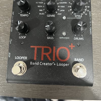 DigiTech TRIO Plus Band Creator + Looper w/ FS3X 3-Button Footswitch